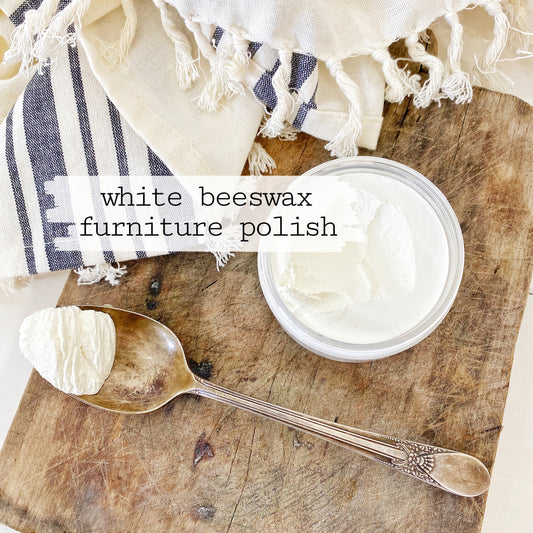 Beeswax Furniture Polish | White | Sweet Pickins