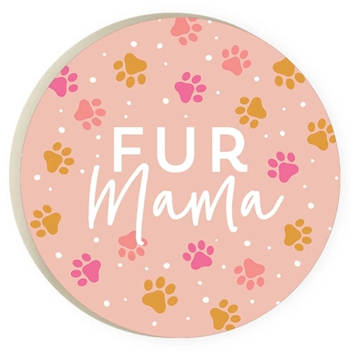 Fur Mama Car Coaster