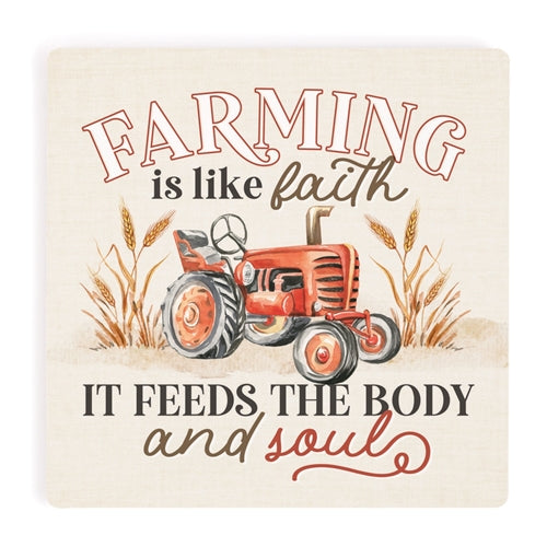 Farming Is - Home Coaster