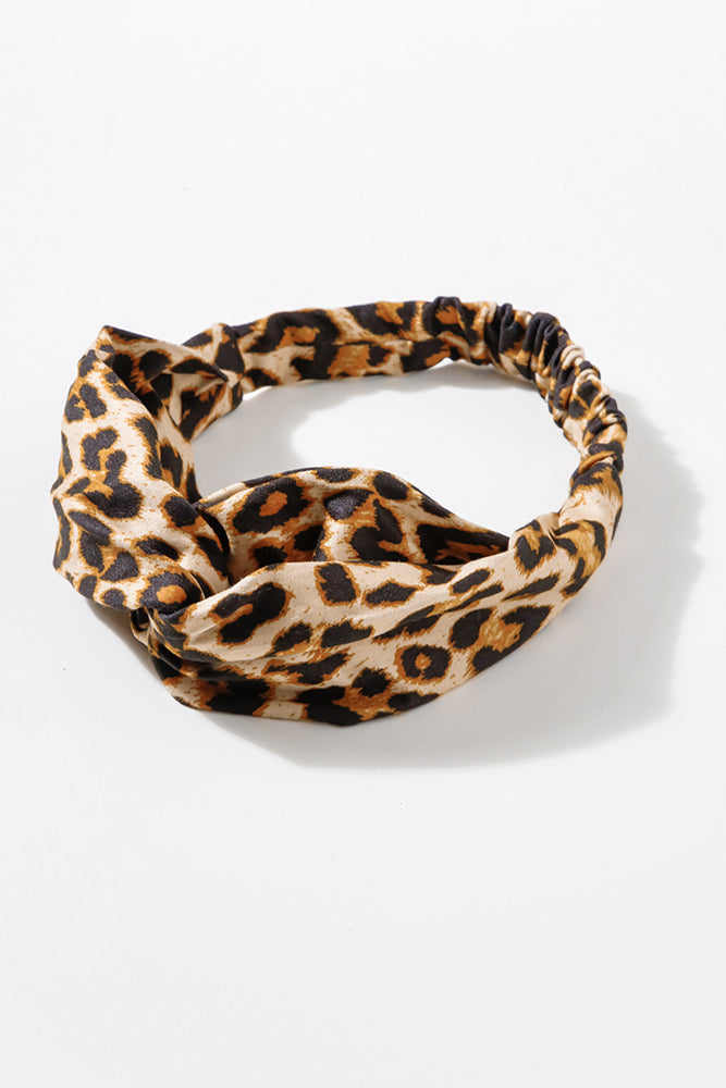 Animal Print Twisted Headband