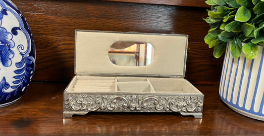 Vintage Godinger Silver Jewelry Box