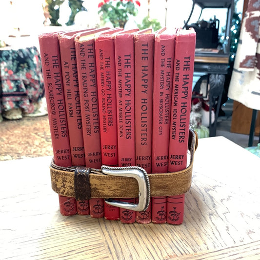 #C321 Set of 8 Happy Hollister Books 1950's