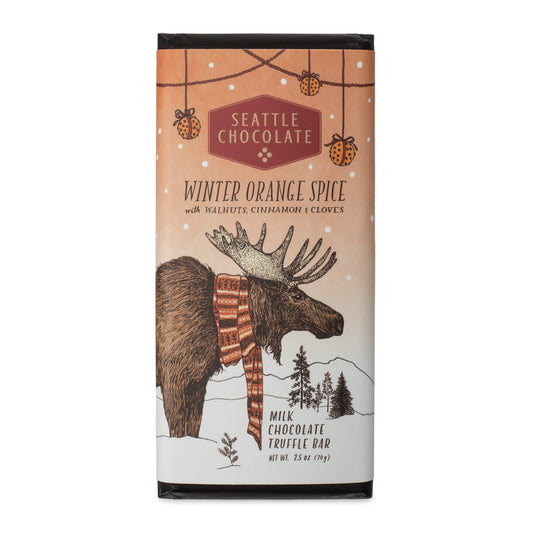 Winter Orange Spice (Moose) Truffle Bar - 2.5 oz