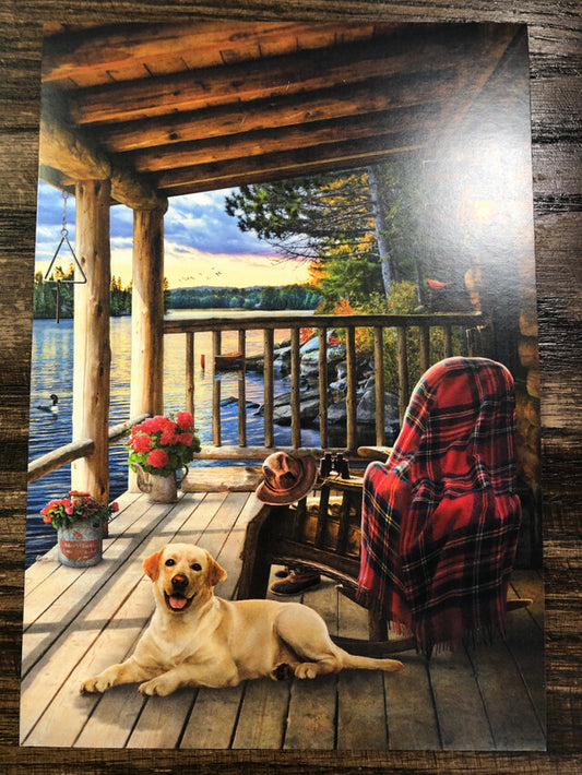 Father's Day Card- Lake House