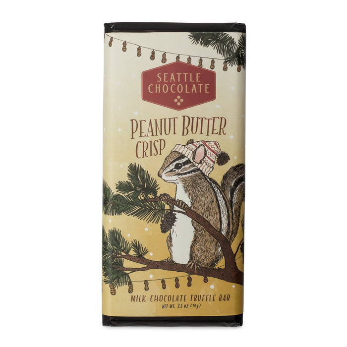 Peanut Butter Crisp (Squirrel) Truffle Bar - 2.5 oz