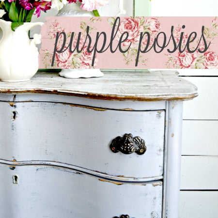Purple Posies | Sweet Pickins | Milk Paint